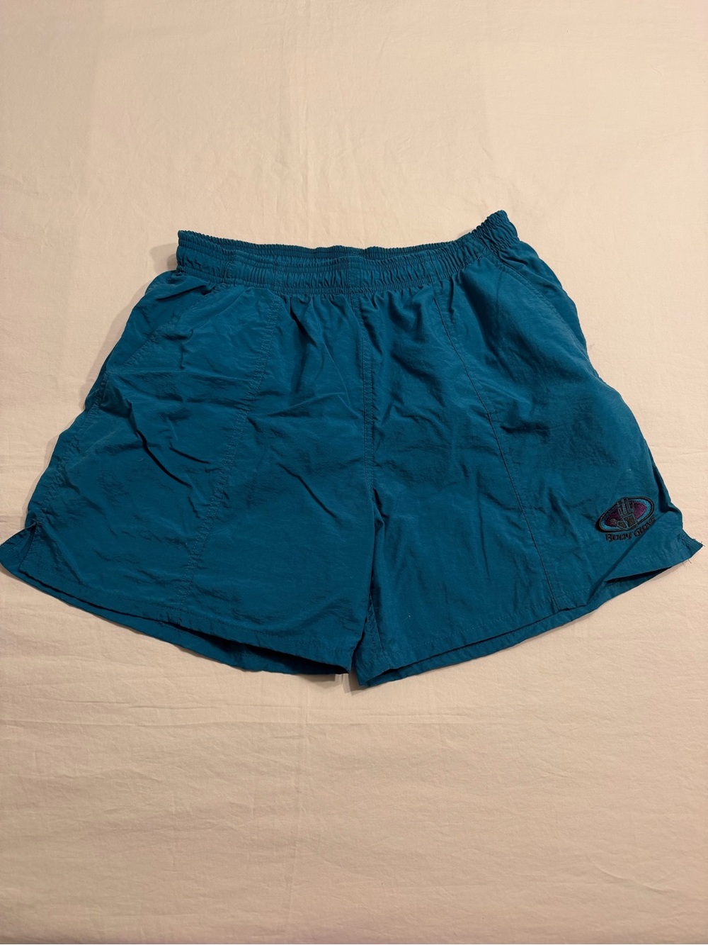 Body Glove Logo Swim Trunks Size M Teal